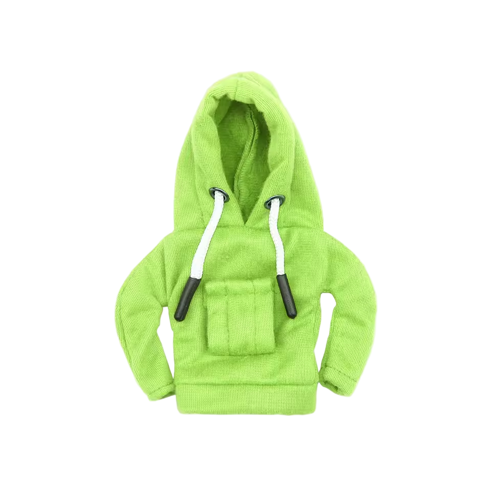 Green gear stick hoodie cover with streetwear style – Motorev car interior accessory