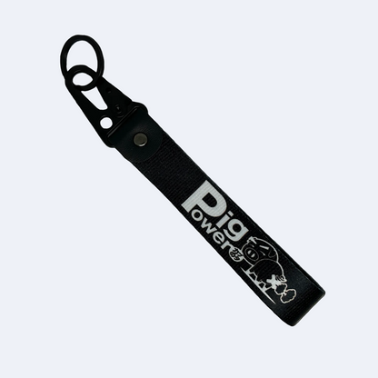 Pig Power Key Tag