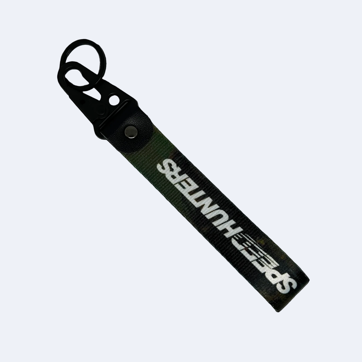Great quality key tag with camo background and Speedhunters branding – Motorev JDM car accessory