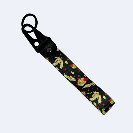 Ukiyo-e Crane JDM Key Tag